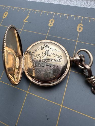 Antique edwardian elgin - antique, pocket