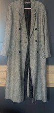 Bravado Unisex Maxi Long Coat Oversize Sz M stain on the back plz check picture