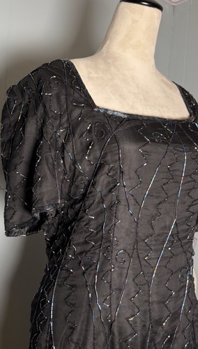 Vintage jennifer beaded silk - vintage,