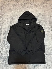 stone island jacket black