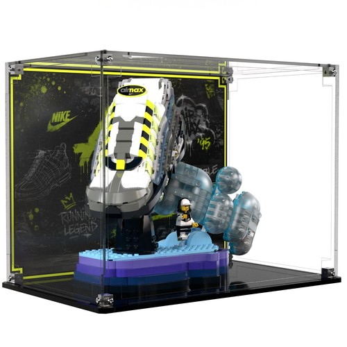 Brick display case for - brick,