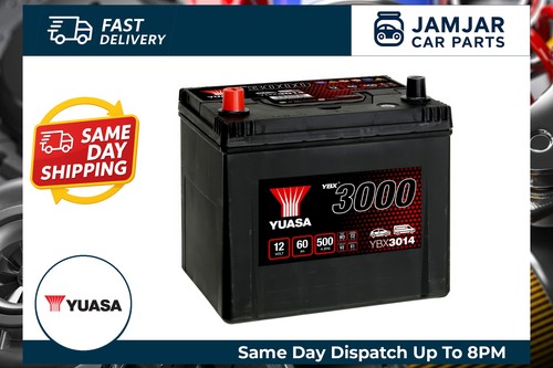Yuasa car battery 12v - battery, 60ah