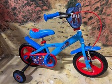 Huffy Kids  12" Spiderman Blue