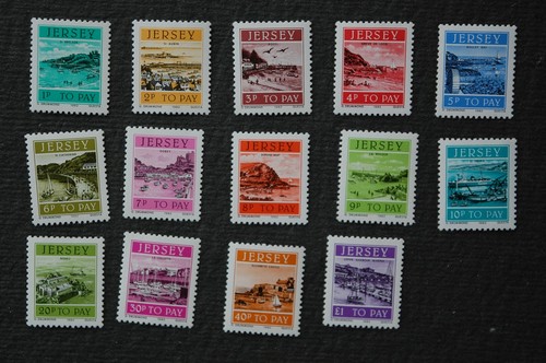 Jersey 1982 postage dues - dues, sg