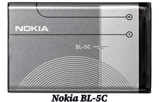 NEW NOKIA BATTERY BL-5C , For