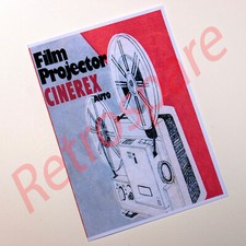 CINEREX 707 - Super 8mm Cine Film Projector INSTRUCTION MANUAL
