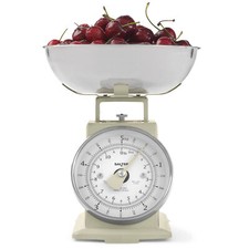 Salter Kitchen Scale Timeless Mechanical 5kg Capacity Cream (Damaged Packaging)