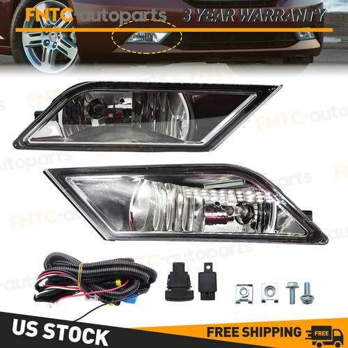 Pair driving fog - lights, w/