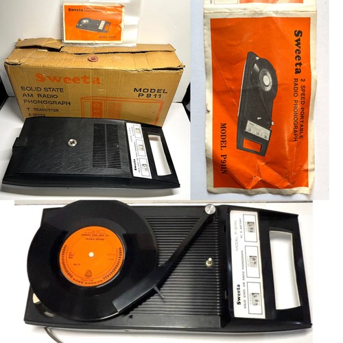 Vintage 1970s portable record - 1970s,