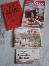 4x VINTAGE 1960/70's Cookery