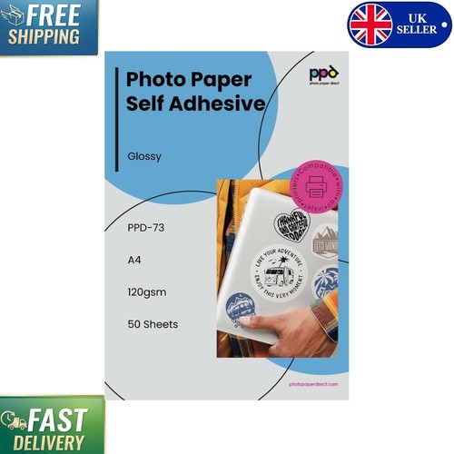 Glossy printable vinyl - a4,