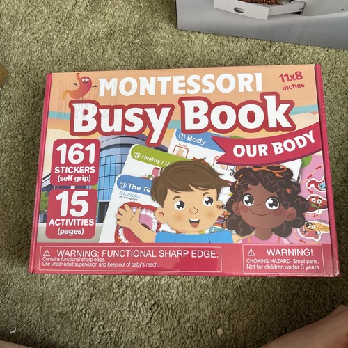 Busy book our body - busy,