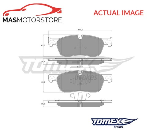 Brake pads set braking pad - brake,