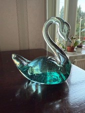 Art glass handblown - , swan