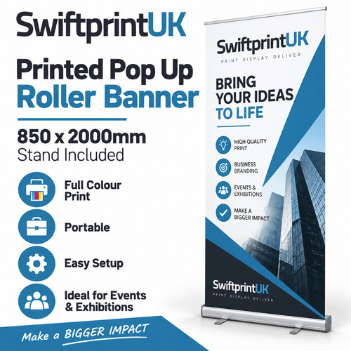 Roller banner printed - roller,