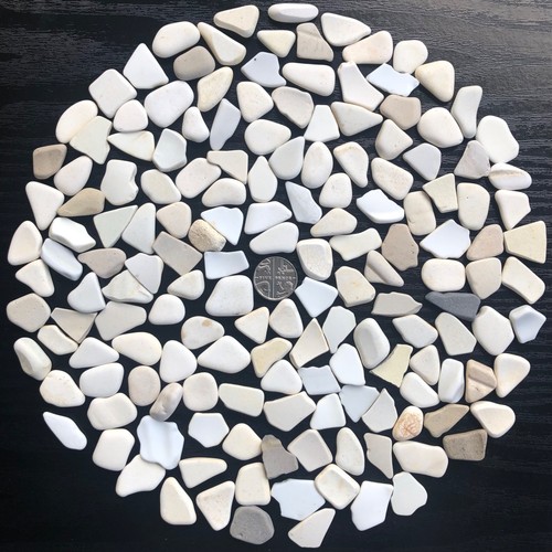 180g sea pottery small neutral - pottery,