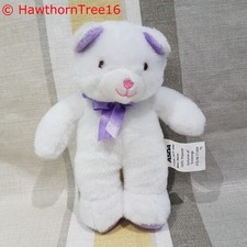 White teddy bear 17cm - white, soft