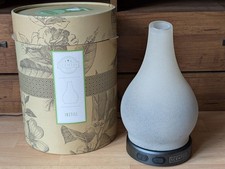 Scentsy Teardrop instill Shade Diffuser With Base Textured Glass -Complete Boxed