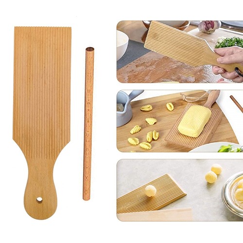 Homemade noodles table gnocchi - homemade,