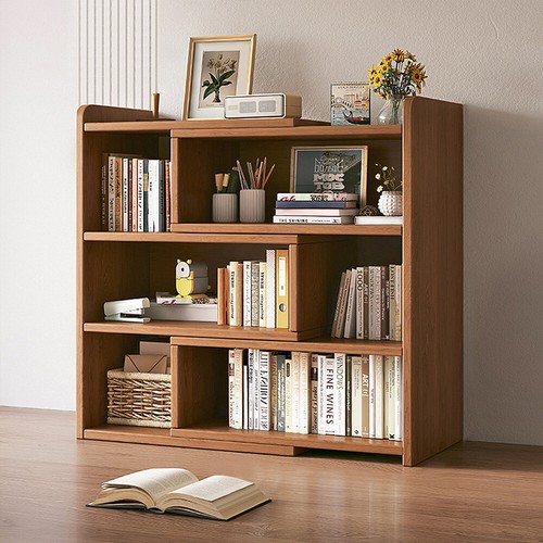 Wooden shelf bookcase - wooden,