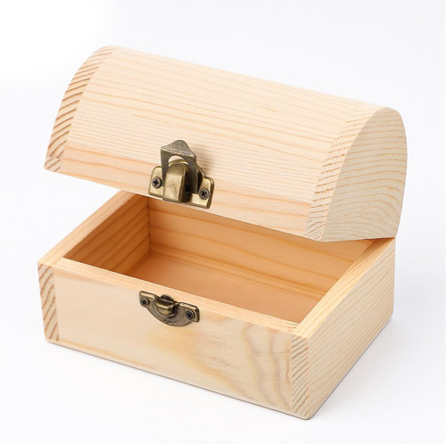 Unfinished wood treasure - wood,
