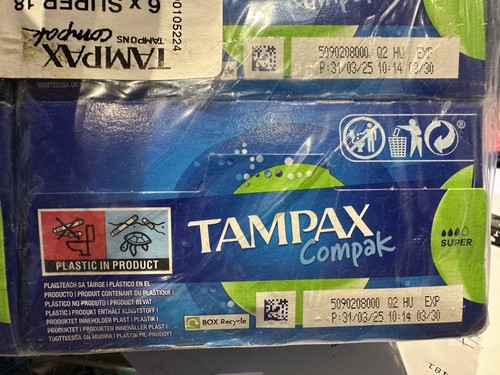 Tampax compak super tampons - tampax,