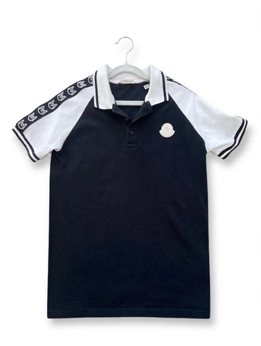 Moncler enfant boys navy polo - moncler,