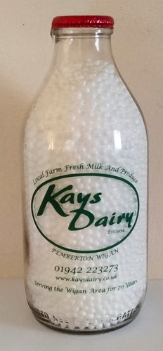 Collectable milk bottle - milk,
