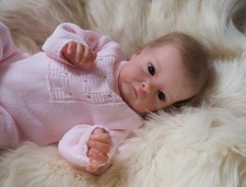 Reborn baby girl doll Tink - from TriniBabies