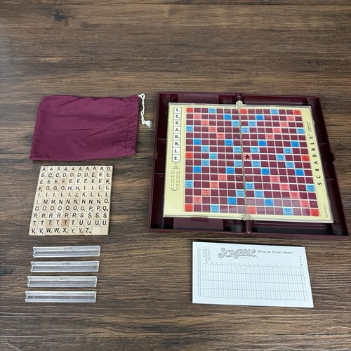 1990 scrabble deluxe travel - 1990,
