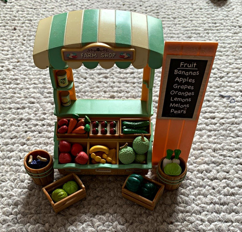 Sylvanian families farm shop - sylvanian,
