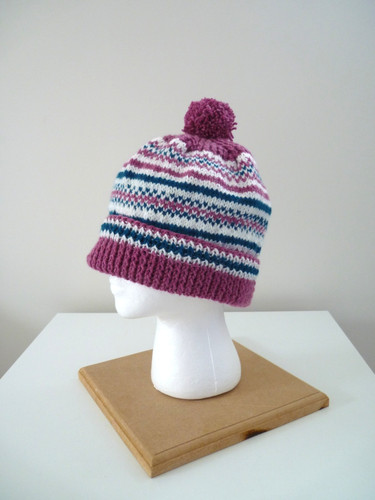 Ladies hand knitted - , teal