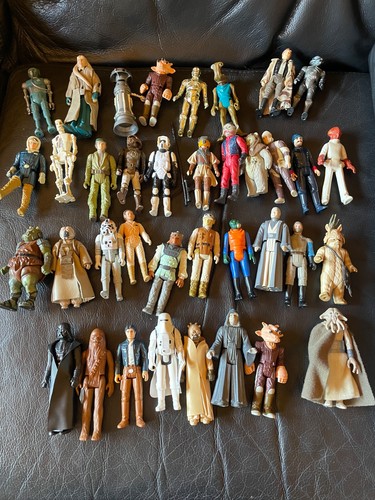 Star wars vintage figures x37 - wars,