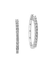 Effy Earrings Diamond Sterling
