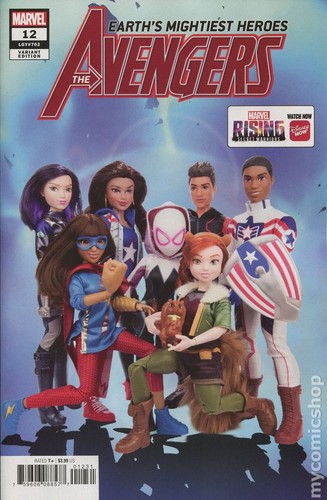 Avengers 12c marvel rising - avengers, #12c