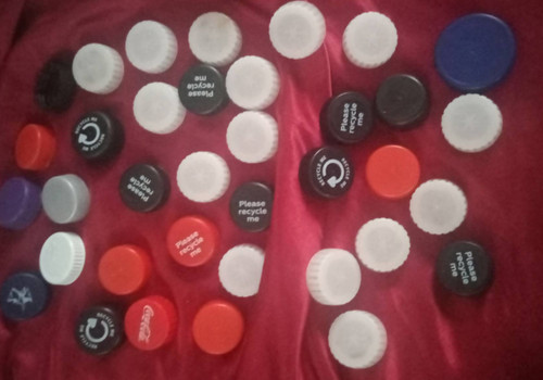 Mixed bottle caps - x,