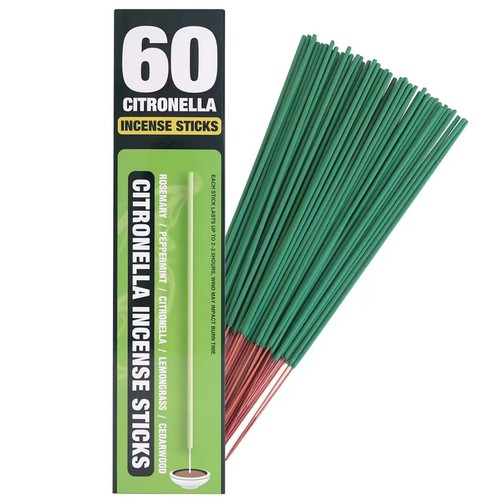 Citronella incense sticks - sticks, 60