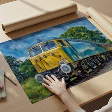 Class 56 British Rail Blue A3