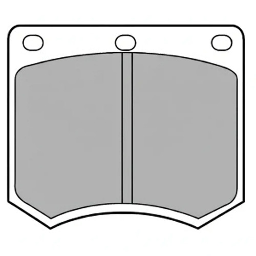 Brake pads lp154 - lp154, for
