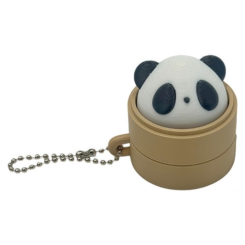 Portable panda desk toy - portable,