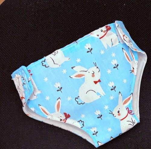 New boy dolls nappy - new,