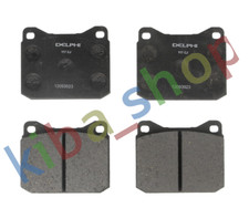 BRAKE PADS SET FRONT/REAR FITS