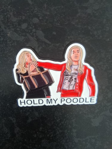 Hold poodle white chicks - white,