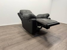 Bradley Fabric Manual Recliner Chair – Charcoal