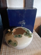 Franz Porcelain Frog Bowl with