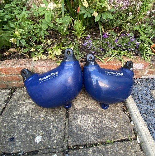 Pair blue danfender step - pair, of