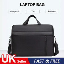 15.6 inch Laptop PC Waterproof Shoulder Bag Carrying Soft Notebook Case Cover UK