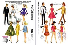 BARBIE & KEN Sewing Pattern