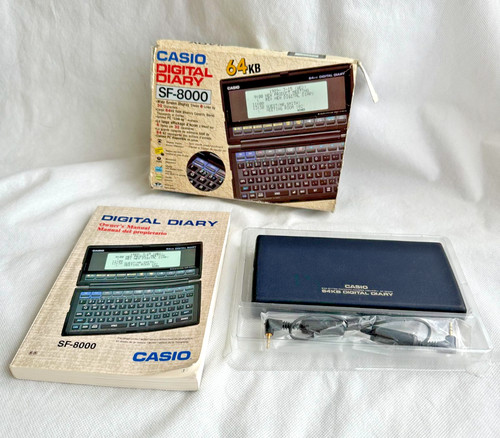 Casio 8000 digital diary - digital,