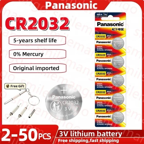Original panasonic cr2032 - cr2032, 3v